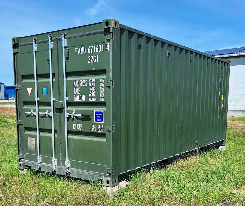 Container maritim 20ft (6,1 m) ONE WAY – NOU – 19.900 lei (TVA inclus) - Transport GRATUIT pe raza orasului Pitesti