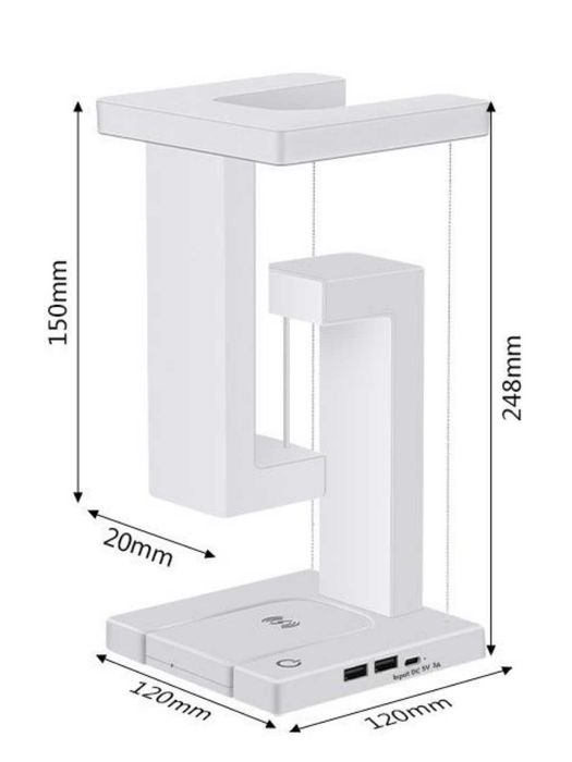 Lampa ajoyib sovg'a Gift Fizika qonunlariga asoslanib qilingan