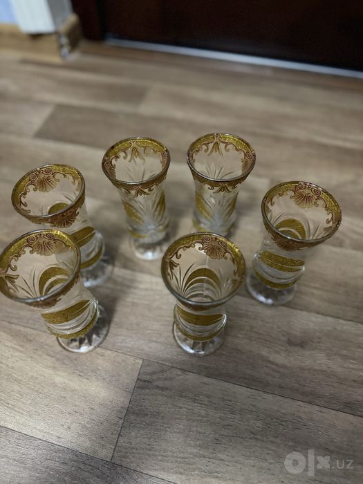 Винтажные рюмки новые