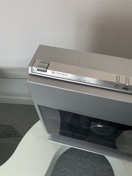 Pickup SHARP Optonica RP-114 Automatic Vertical Player BSLT Both Sides Linear Tracking  Turntable