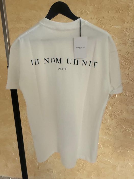 Tricou IH NOM UHNIT alb sau negru