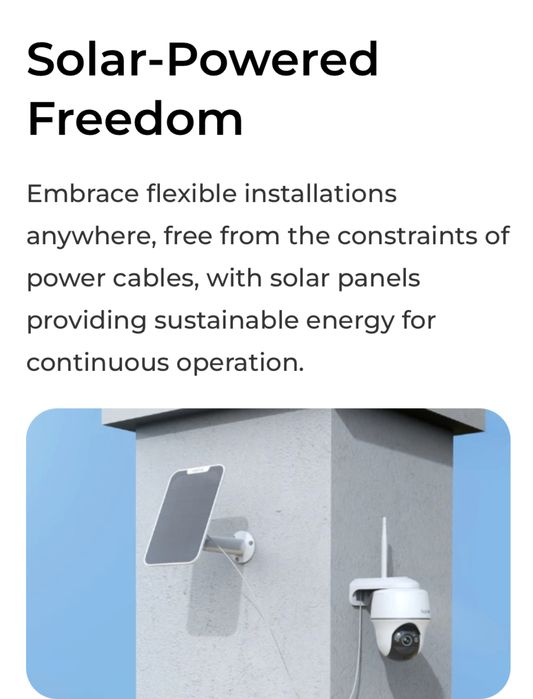 Безжична камера Reolink Argus PT – 5 MP