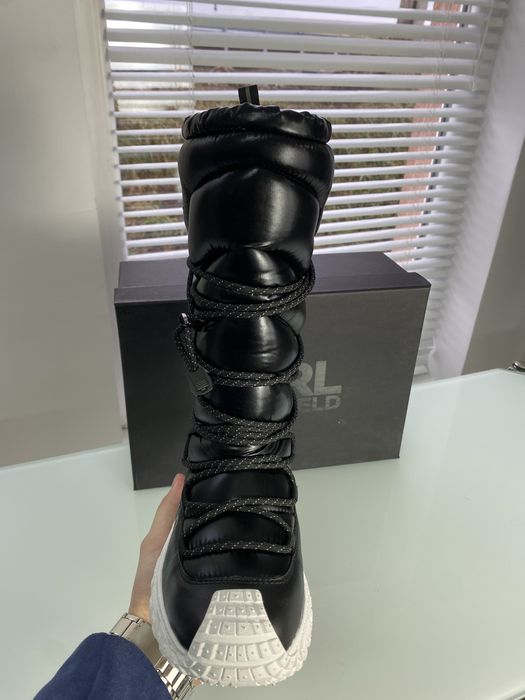 cizme de iarnă Karl Lagerfeld zapada