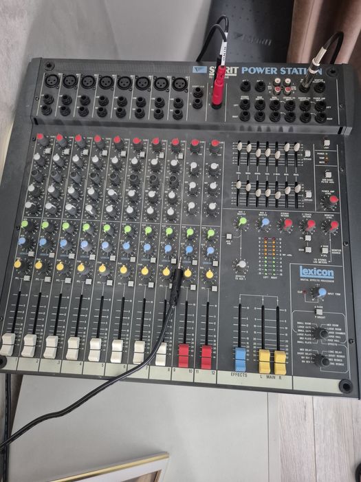 Mixer amplificat 2#350w pe 8 ohmi.