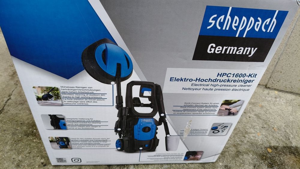 Aparat de spălat cu presiune Scheppach Germany nou