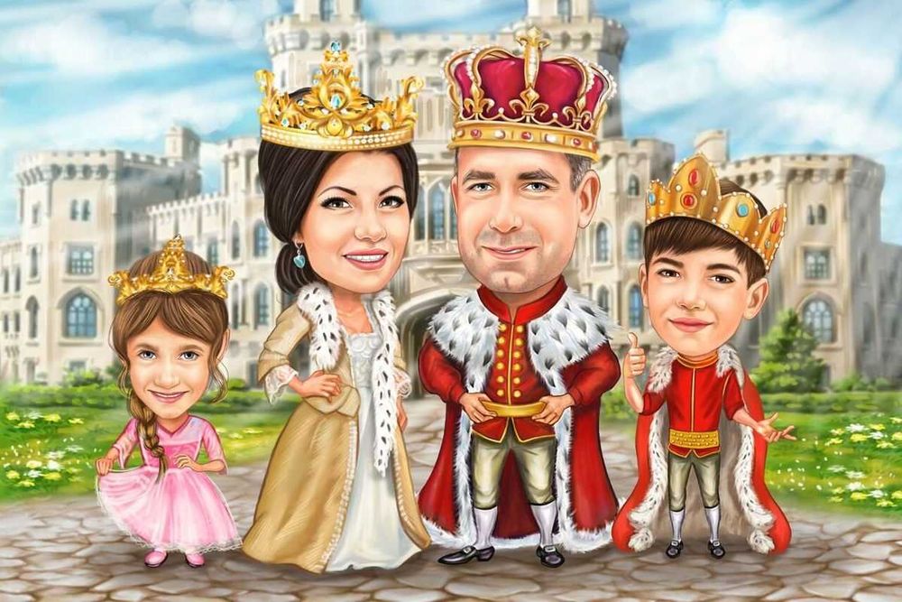 Карикатура за подарък , Забавна анимация - Шарж, 1 Ден