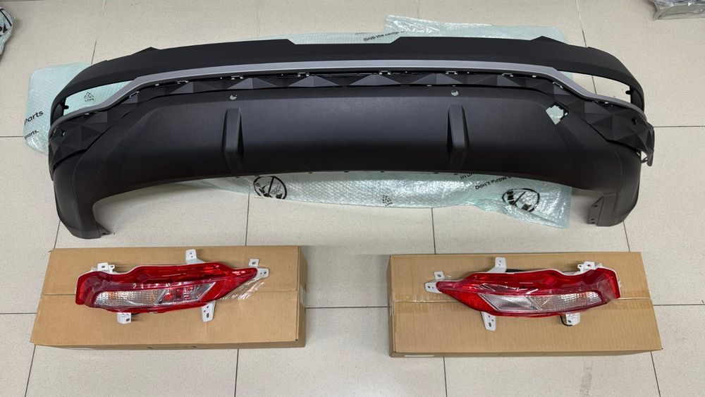 Задний бампер, туксон 2024год.