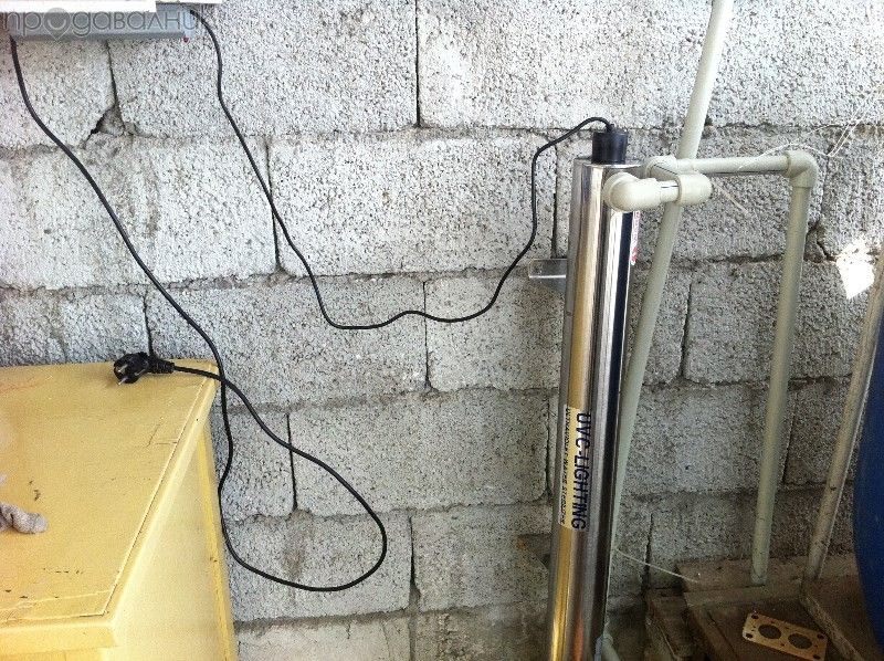 UV лампа за дезинфекция на вода