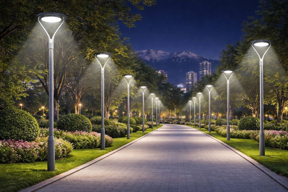 Садово-парковое освещение — опоры