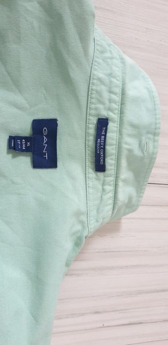 Gant Oxford Regular Fit Pique Cotton / XL ОРИГИНАЛ! НОВО! Мъжка Риза!
