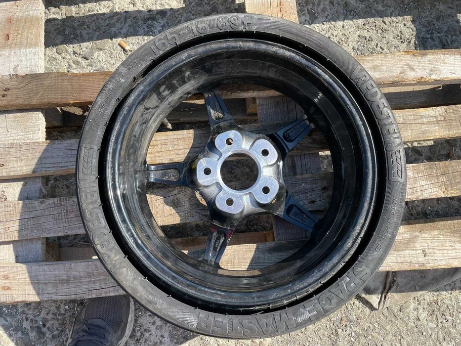 15 резервна джанта патерица 5х112 Mercedes A B C Class 165R15