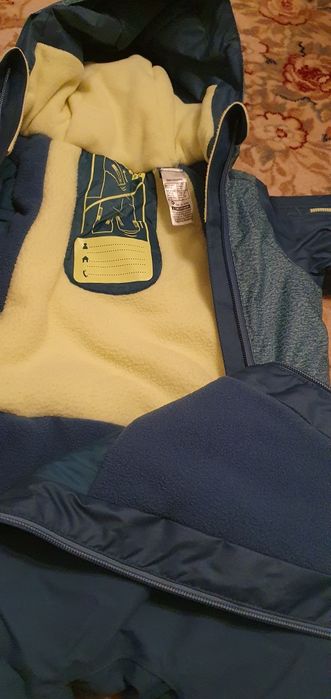 Salopeta impermeabil Schi 900 Warm Pnf Turcoaz-Decathlon