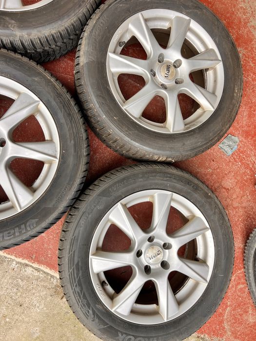 Jante aliaj 5x114,3 R17 cu cauciucuri 215/60/17