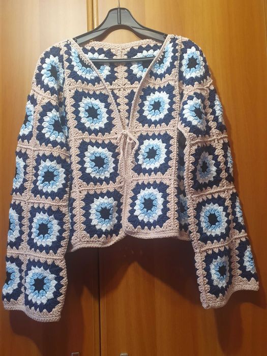 Cardigan crosetat
