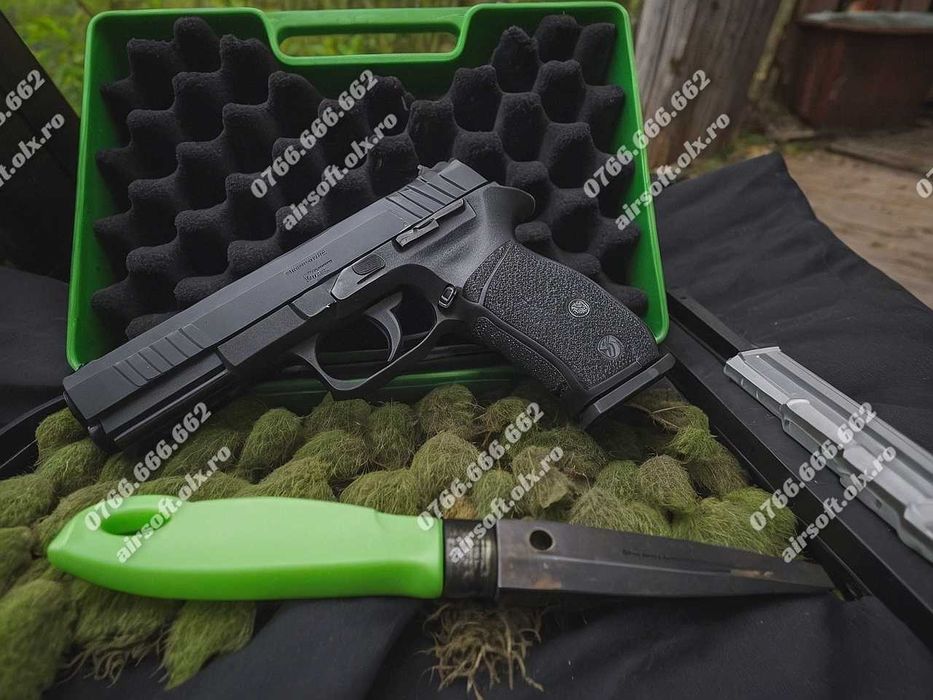 MODEL NOU!! Pistol Hdp X (25 JOULI) ~UPGRADE MAX~ Cu Bile de Cauciuc