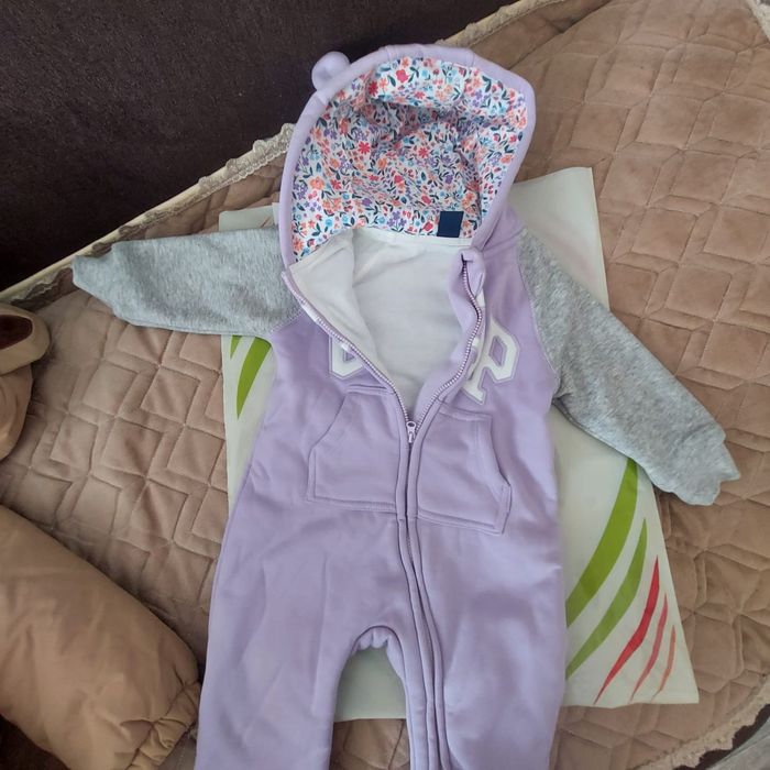 Для девочки теплый ромпер