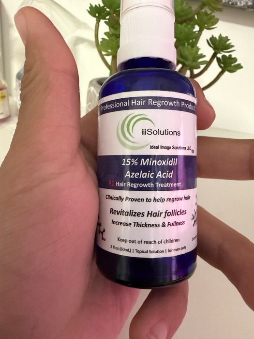 15% minoxidil de la Ii solution