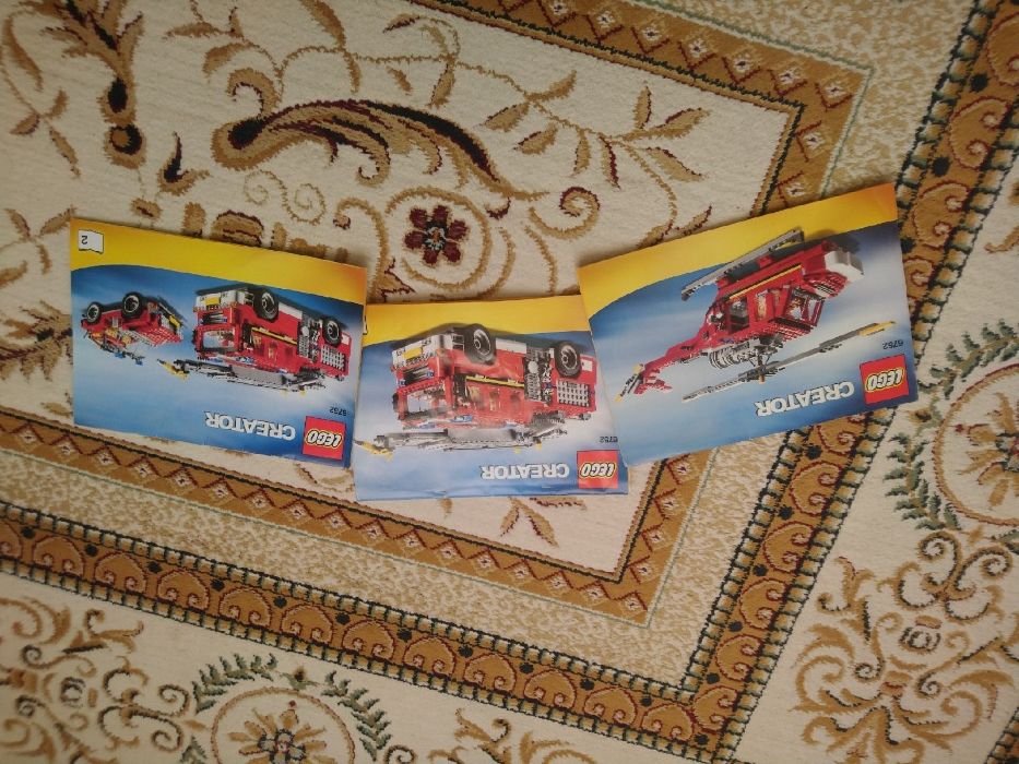Lego Creator 6752 Пожарный транспорт