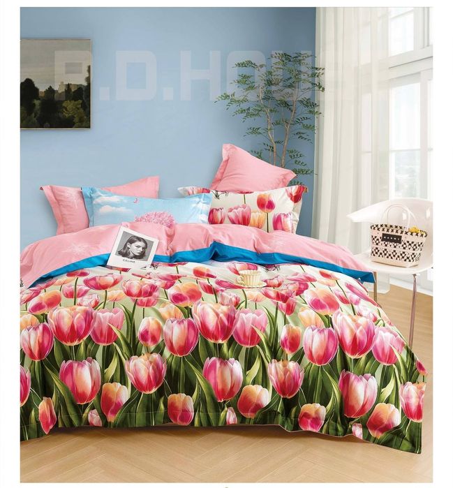 Постельное бельё из суперсатина двухспалка