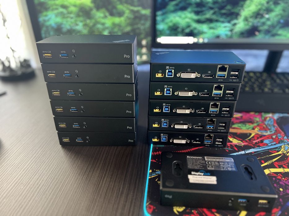 Lot 12buc docking station Lenovo DK1522