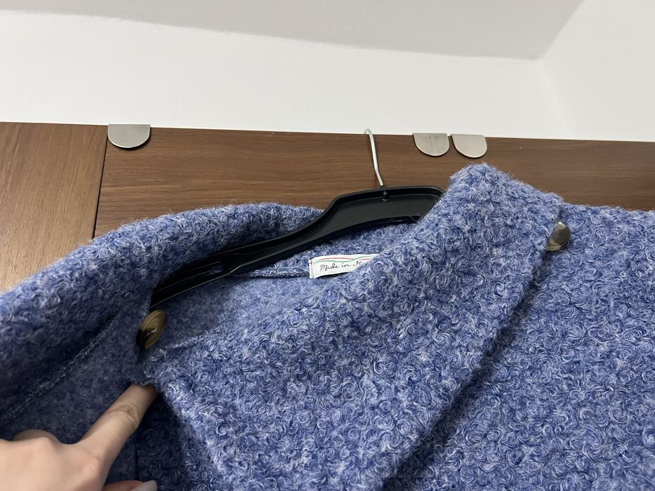 Palton albastru deosebit