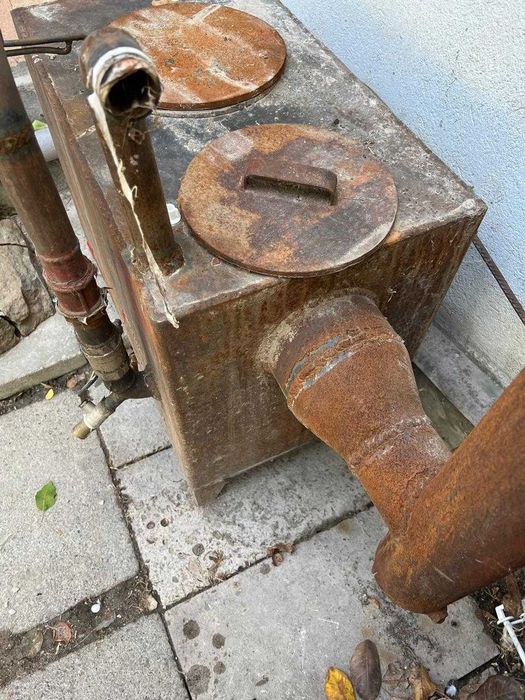 Печка металлическая для отопления дома, бани