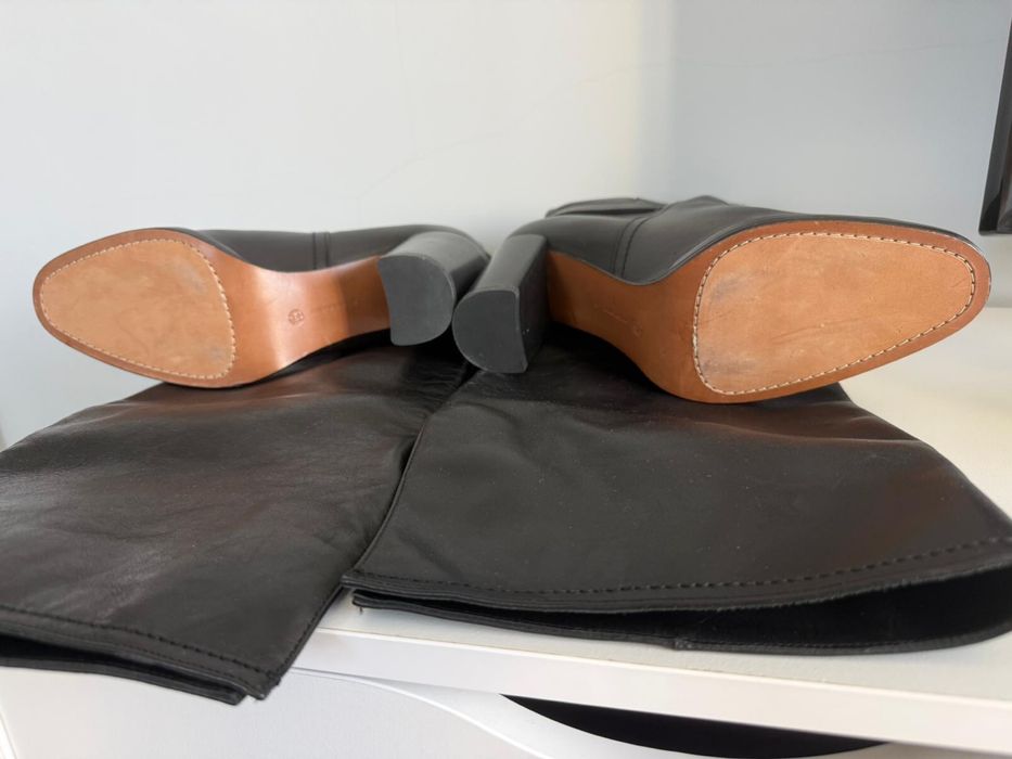 Massimo Dutti cizme din piele marimea 36