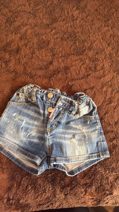 dsquared къси дънки момиче 10 год