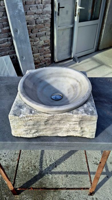 Мивка от естествен камък