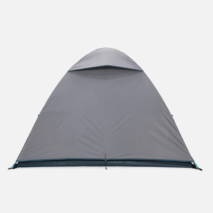 Cort de camping 3 locuri, Mh100 gri - No - produs resigilat Decathlon