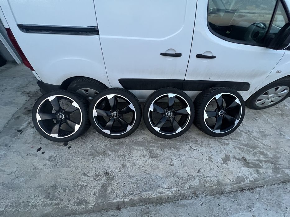 Джанти с гуми/Audi/BLACK ROTOR/5x112/'18