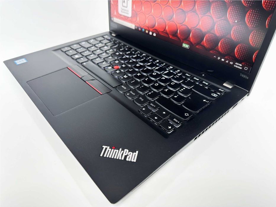 Laptop Lenovo Thinkpad T490s Intel i7 16 gb ram 128 gb ssd Ecran 14 inch Full HD Touchscreen  Design slim Gama business Factura si Garantie 12 luni