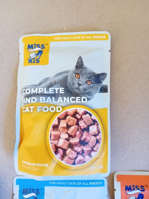 Мокра храна за котки 24бр×100гр