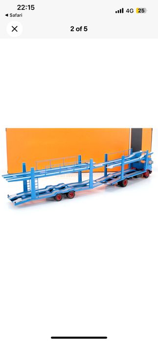 Man f7 transporter 1/43 macheta