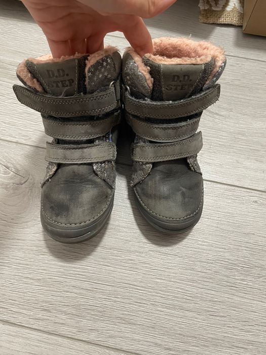 Зимни боти ddstep естествена кожа. Размер 27