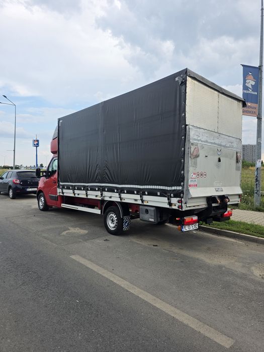 Renault Master 3 – An 2018 | 2.3 dCi 170 CP | Prelată + Lift hidraulic
