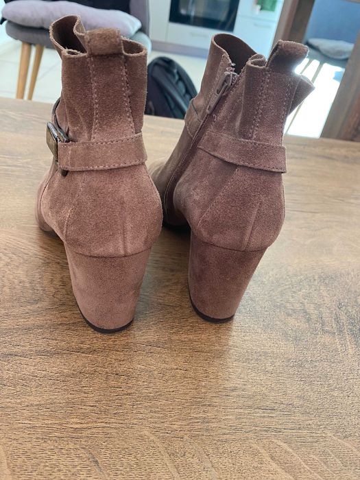 Дамски боти естествен велур Пол Грийн Paul Green Австрия Номер 35 Жени