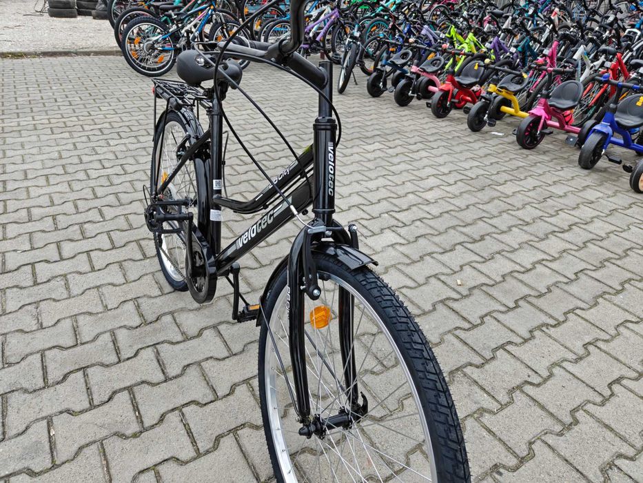 PA Алуминиев велосипед 26" Velotec CITY черен