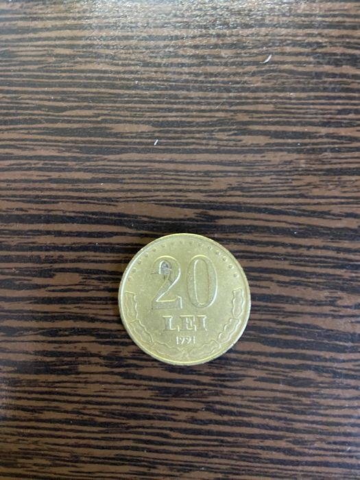 Moneda 20 LEI 1991