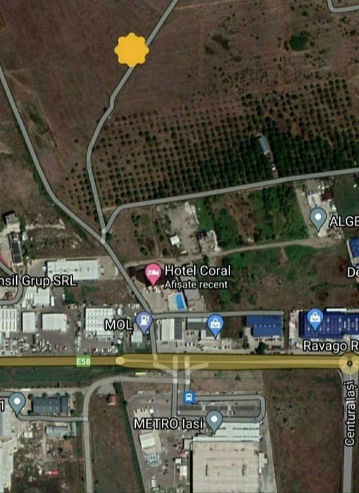 Vand doua parcele zona Metro, in spate la Hotel Coral Hotel Coral