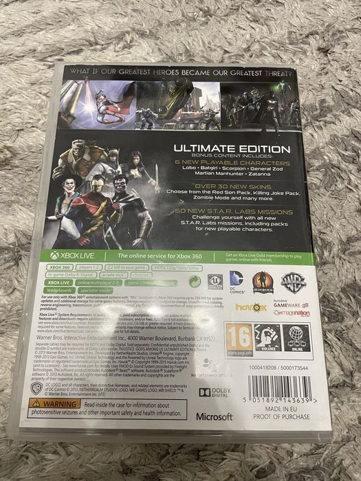 Injustice gods among us ultimate edition xbox 360