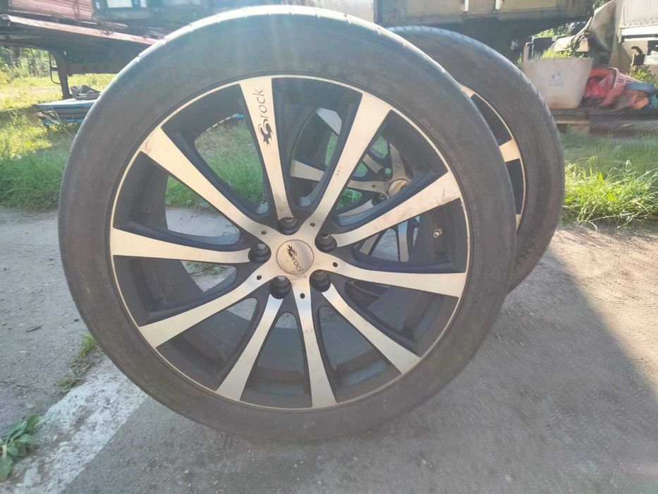 Set 4 jante BROCK B21 CU ANVELOPE 275/40 R20