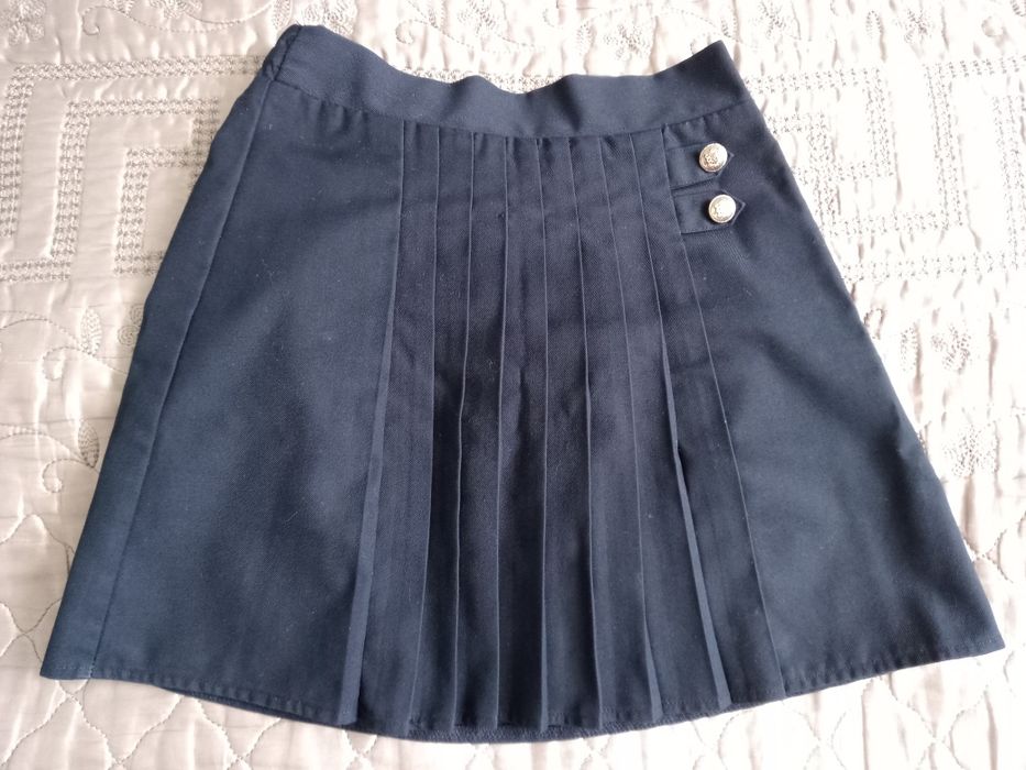 Синяя школьная форма по