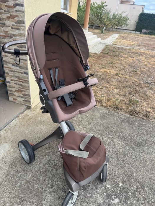 Carucior stokke - complet cu toate accesoriile
