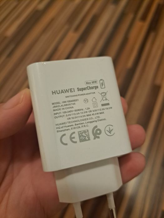 Vand Incarcator Huawei Nou Original Fast Charge 40w Cablu U