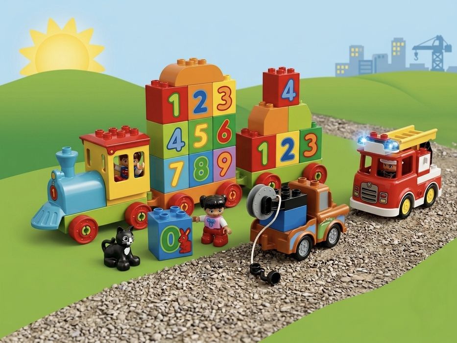 Lego duplo tren și camioane