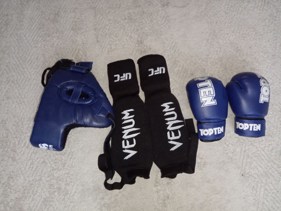Экипировка для ММА шлем перчатки футы