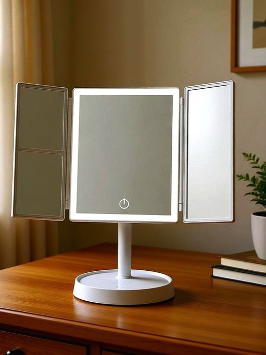 Преносимо LED огледало с осветление