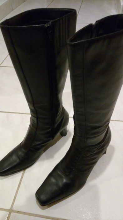 Cizme dama din piele