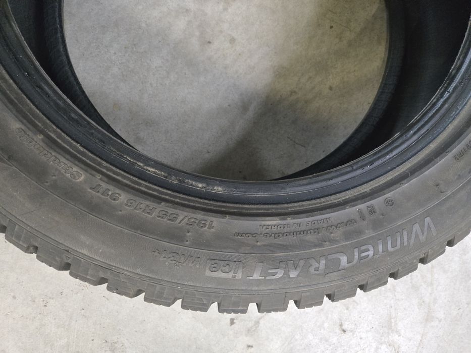 Anvelope iarna 195 55 16 Kumho profil 8mm